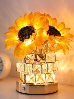 New Sunflower Lamp Rechargeable Cordless Night Light